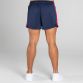 Navy/Pink Men's Mourne Shorts with 2 stripe detail on side of legs by O'Neills. 
