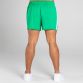 Green/White Men's Mourne Shorts with 2 stripe detail on side of legs by O'Neills. 