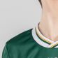 Green Kerry GAA Home Jersey 2024 with ribbed crew neck collar by O’Neills.