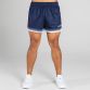 Navy/White Men's Nelson GAA Shorts with 2 stripes and a modern design by O'Neills. 