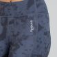Marine / Silver women’s gym leggings with phone pockets and smoke print by O’Neills