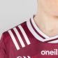 Maroon Westmeath GAA Home Jersey 2024 with White knitted collar by O’Neills.