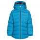 Kids' Blue Trespass Amira Padded Jacket, with Detachable Stud-Fastened Hood from O'Neills.