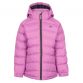 Pink Girls Trespass school coat with padded design and hood from O'Neills.