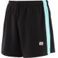 Black Girls’ Shorts with elasticated waistband and drawcord by O’Neills. 