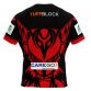 Black and Red Men's Official Canada Rugby League jersey from O'Neills