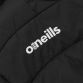 Black kids padded gilet with high neck and embroidered logo by O'Neills.