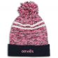 Antrim GAA Kids' Harlem Knitted Bobble Hat Marine / Pink