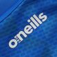 Blue Boys’ half zip midlayer top with blue print on chest and O’Neills branding on the left sleeve.
