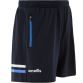 Navy Boys’ sports shorts with zip pockets and Blue O’Neills branding on the left leg.
