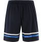 Navy Boys’ sports shorts with zip pockets and Blue O’Neills branding on the left leg.
