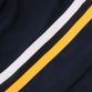 Navy kids’ sports shorts with zip pockets and Éire Ireland crest on the left leg by O’Neills.