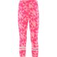 Pink girls’ capri leggings with all-over print and O’Neills branding on the left leg.