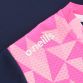Marine Girls’ sports t-shirt with geometric design print on chest by O’Neills.