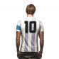 Blue and White COPA retro Argentina t-shirt with printed captains armband from O'Neills.