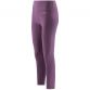 Purple women’s 7/8 workout leggings with mesh side pockets by O’Neills.