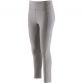 Dark Grey girls 7/8 sports leggings with mesh side pockets by O’Neills.