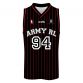 Army Rugby League Basketball Vest (Black)