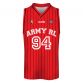 Army Rugby League Basketball Vest (Red)