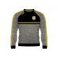 Ashbourne United Mason Crew Neck Marl Grey / Black / Flo Yellow