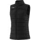 Black Women’s Ash Lightweight Padded Gilet with zip pockets by O’Neills. 