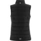 Black Women’s Ash Lightweight Padded Gilet with zip pockets by O’Neills. 