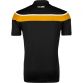 Men's Auckland Polo Shirt Black / Amber / White