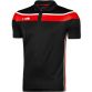 Men's Auckland Polo Shirt Black / Red / White
