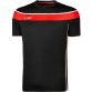 Men's Auckland T-Shirt Black / Red / White