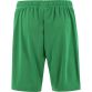 Green Kid's Aztec Soccer Shorts with elasticated waistband and O’Neills branding.