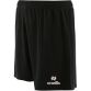 Black Men’s Aztec Soccer Shorts with elasticated waistband and O’Neills branding.
