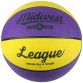 purple and yellow MIDWEST performance rubber basketball with excellent durability from O'Neills 