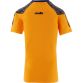 Belcourt T-Shirt with Antrim GAA crest and print detail on the shoulders by O’Neills. 