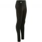 Black and White Brodie women's leggings featuring a hidden pocket in the waistband from O'Neills