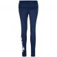 Marine and white Brodie women's leggings featuring a hidden pocket in the waistband from O'Neills