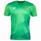 Green Umbro Republic of Ireland training jersey with graphic print and FAI badge from O'Neills.