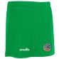 Green Kids' Camogie Skort with elasticated waistband and O’Neills branding by O’Neills.