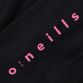 Black / Pink Kid's full length workout leggings with mesh side pockets by O’Neills.