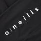 Black kids' cycling shorts with mesh side pockets by O’Neills.