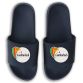 Marine Carlow GAA Zora pool sliders with Carlow GAA crest on the front by O’Neills.