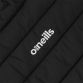 Black Men’s Lightweight Padded Jacket with zip pockets by O’Neills.