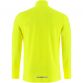 Flo Yellow Cathal Men’s half zip training top with reflective detail by O’Neills.