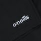 black Cathal men’s woven gym shorts with zip pocket by O’Neills.
