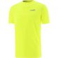 Men's Yellow Cathal t-shirt with reflective details by O'Neills.
