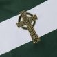 Women's Celtic Cross Hooped Jersey Green / White