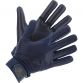 Navy Kids' GAA gloves with rubber print on the back and Velcro fastening by O’Neills.