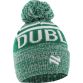 Green Dublin City Bobble Hat with embroidered O’Neills logo.