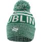 Green Dublin City Bobble Hat with embroidered O’Neills logo.