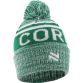 Cork Green Bobble Hat with Irish city name and embroidered O’Neills logo.