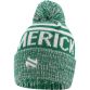 Green Limerick City Bobble Hat with embroidered O’Neills logo.